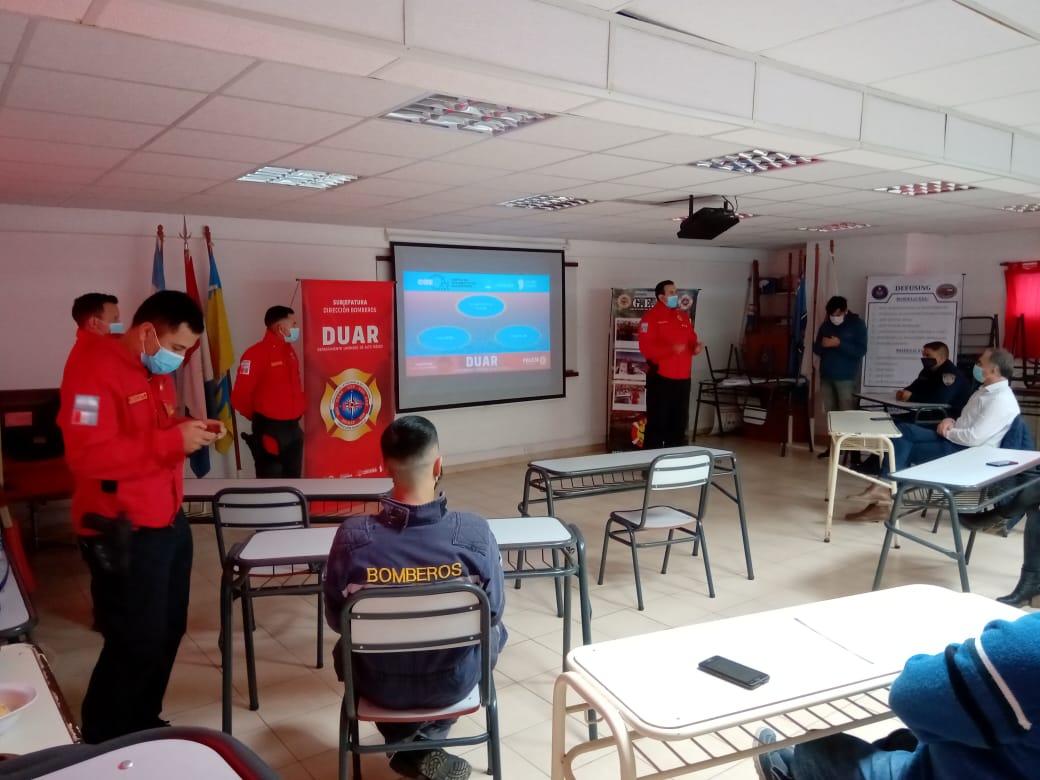 Capacitación para personal que actúa en prevención durante  la pandemia de coronavirus