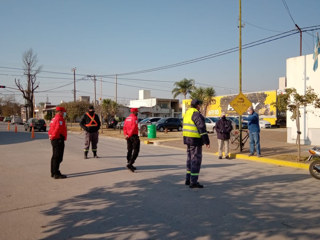 La Provincia desarrolla acciones en Las Varillas tras el primer caso de Covid-19