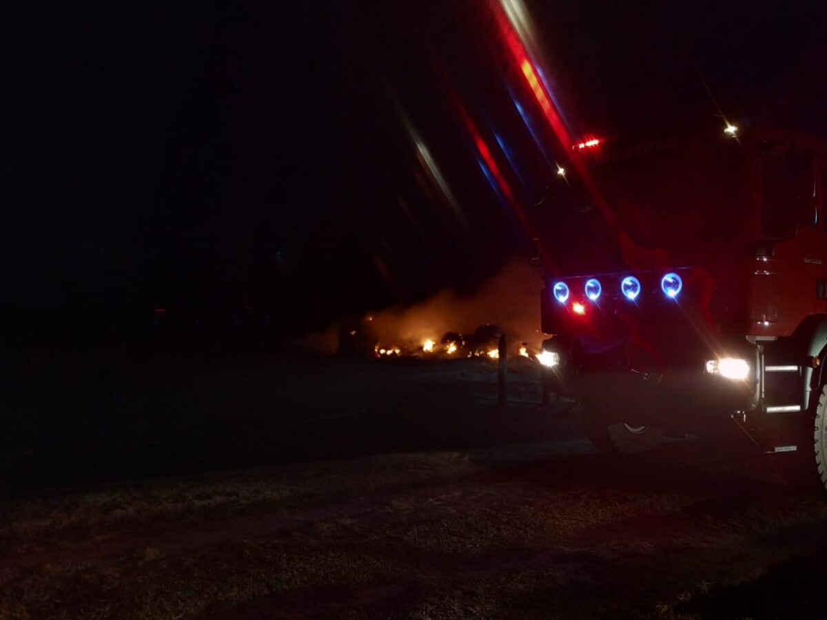 Bomberos sofocaron un incendio de 300 hectáreas en cercanías a Colonia San Bartolomé