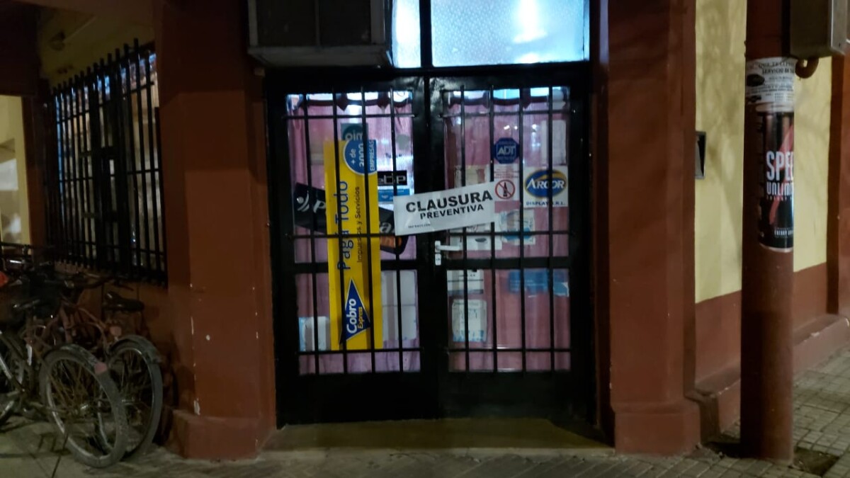 Clausuraron comercios y desbarataron reuniones no permitidas