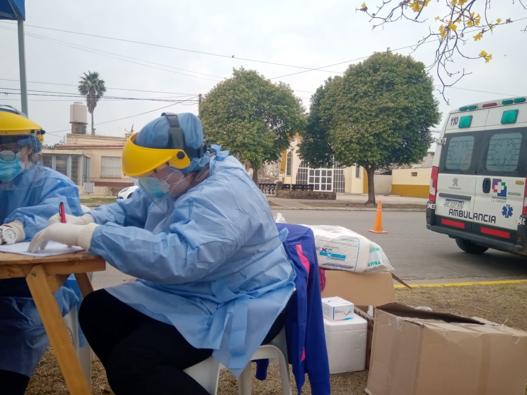 Se está realizando en el Barrio Central Argentino el segundo Operativo Identificar