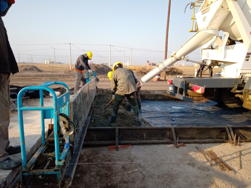 El mes próximo terminarían la obra de acceso a la ciudad por Ruta 158