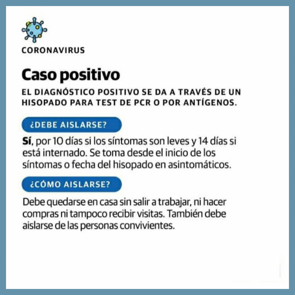 Quienes deben testearse y aislarse en Córdoba? enterate aquí