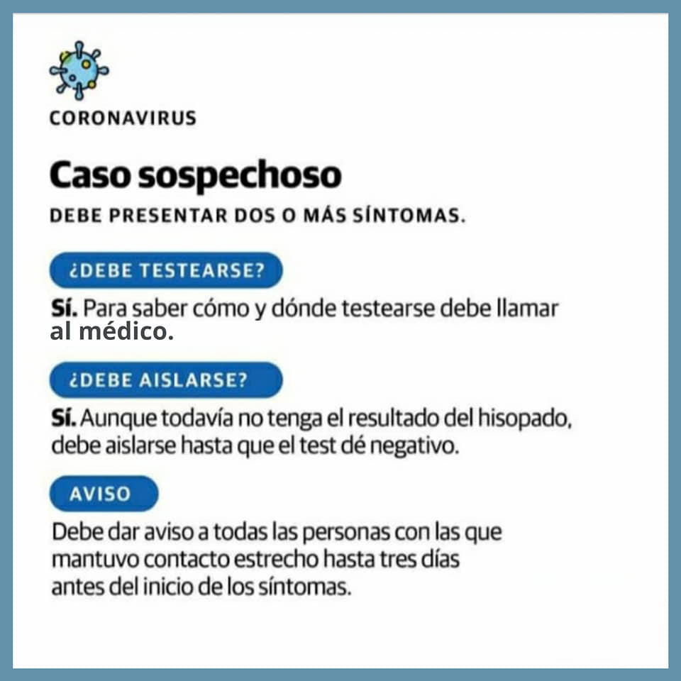 Quienes deben testearse y aislarse en Córdoba? enterate aquí