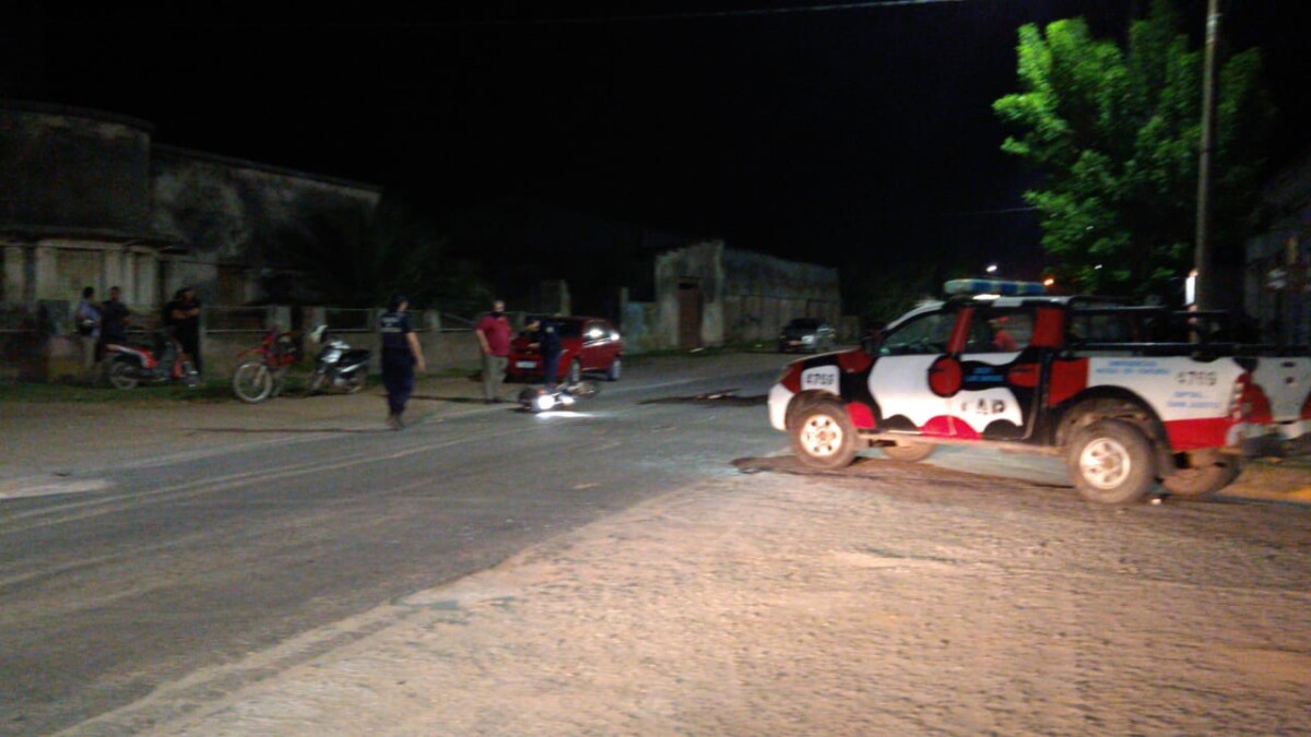 Un motociclista de 32 años murió en un accidente de tránsito ocurrido en Las Varas