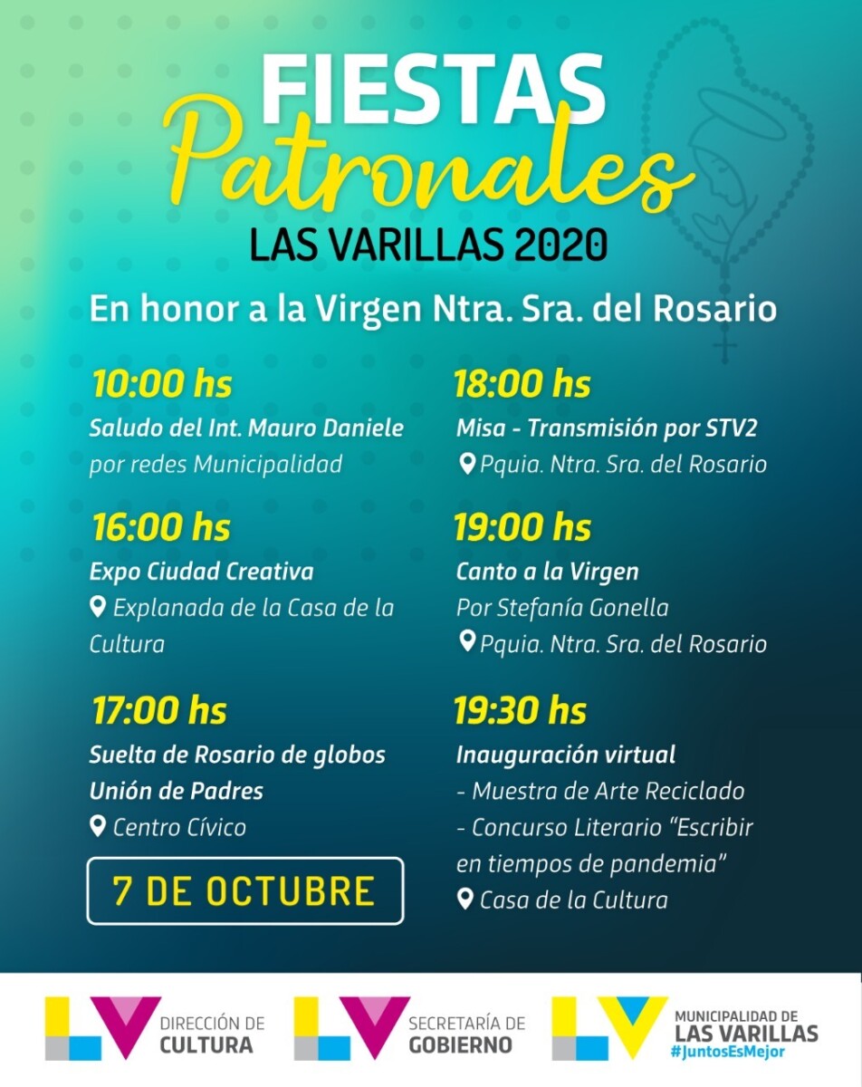 Presentaron el programa de Las Fiestas Patronales y de Las Colectividades