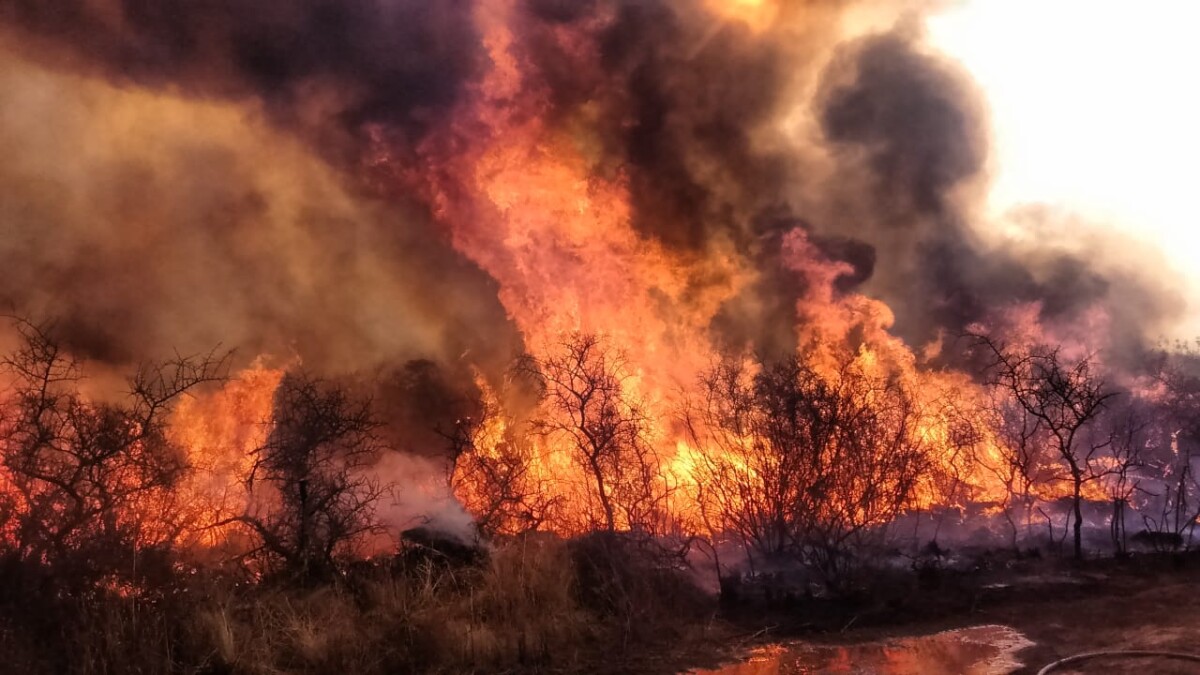 Regresaron los bomberos varillenses que trabajaron en los incendios de Traslasierra