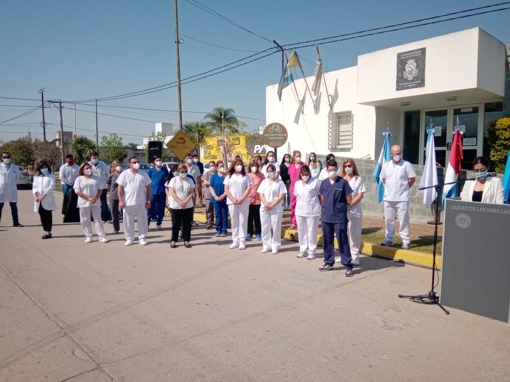 “De esta salimos todos juntos”, expresó Mauro Daniele