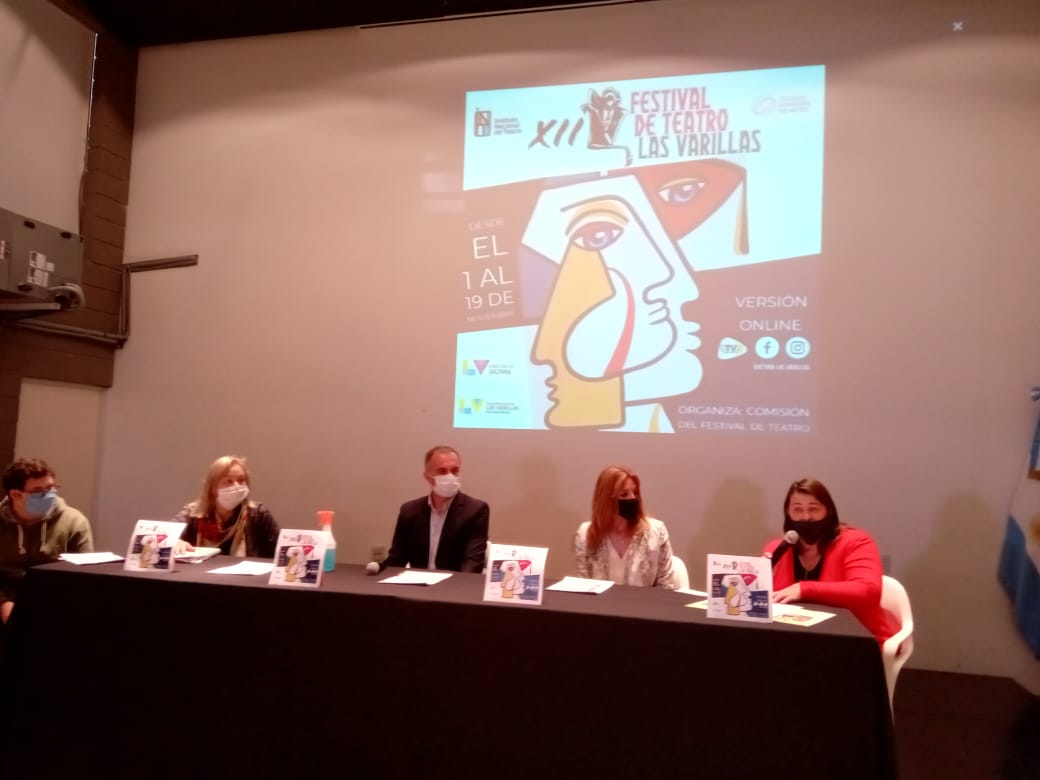 Presentaron  la 12ma edición del Festival de Teatro Las Varillas