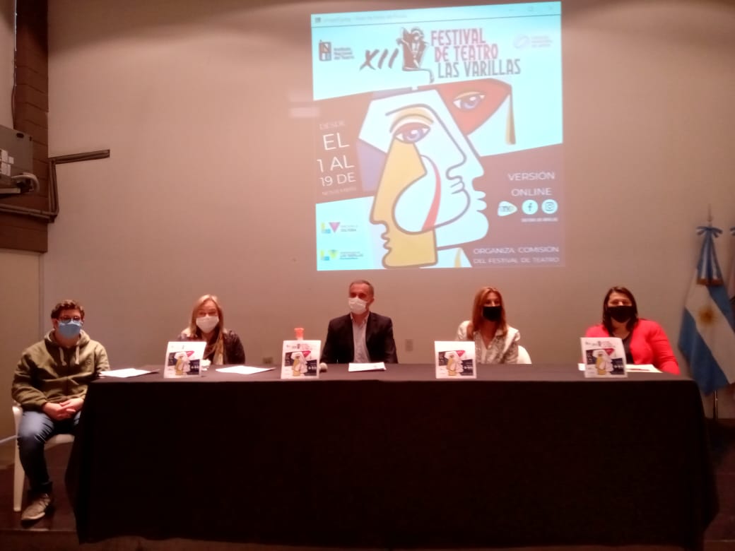 Presentaron  la 12ma edición del Festival de Teatro Las Varillas