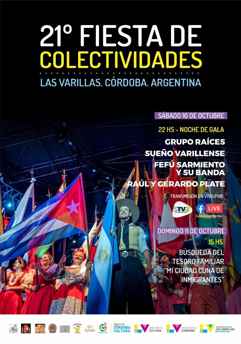 Presentaron el programa de Las Fiestas Patronales y de Las Colectividades