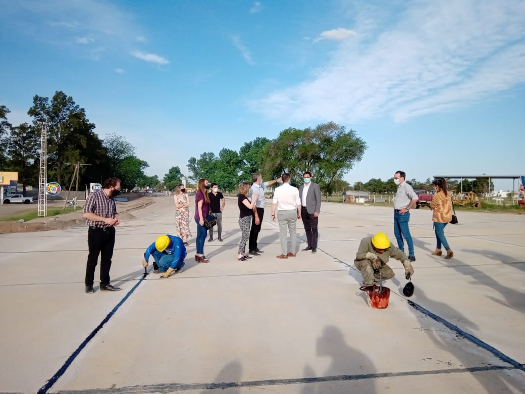 La obra del acceso sur de la ruta 158 podría inaugurarse “por videoconferencia con Alberto Fernández”, dijo Martín Gill
