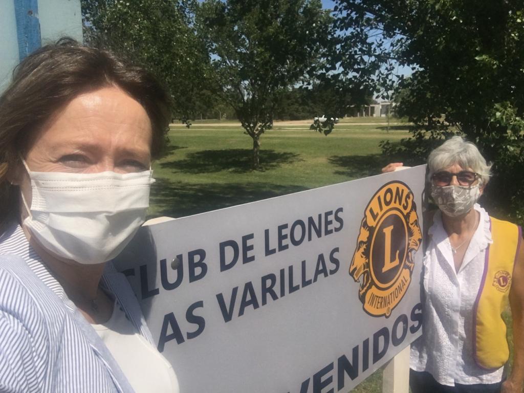 El Club de Leones instaló carteles de bienvenida en los accesos a la ciudad