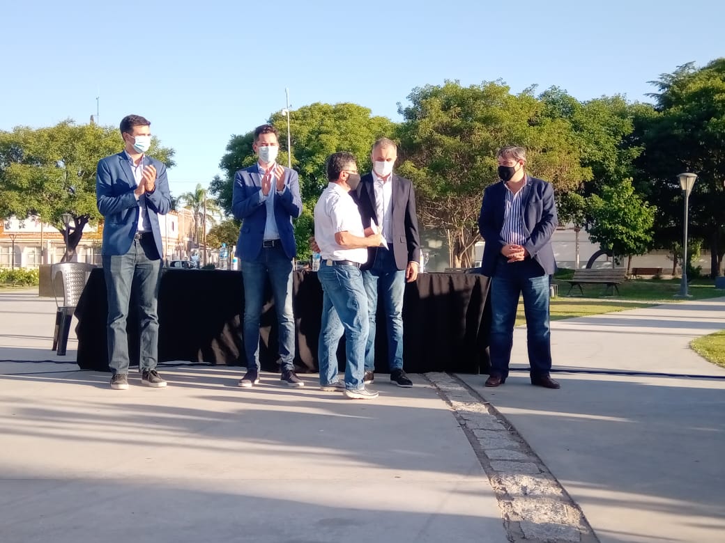 En su visita a la ciudad Manuel Calvo dejó 24 millones de pesos