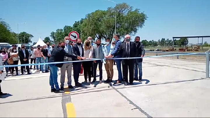 Inauguración de acceso sur por Ruta 158: “Con la paralización de esta obra se le había puesto un tapón a Las Varillas”, dijo Martín Gill