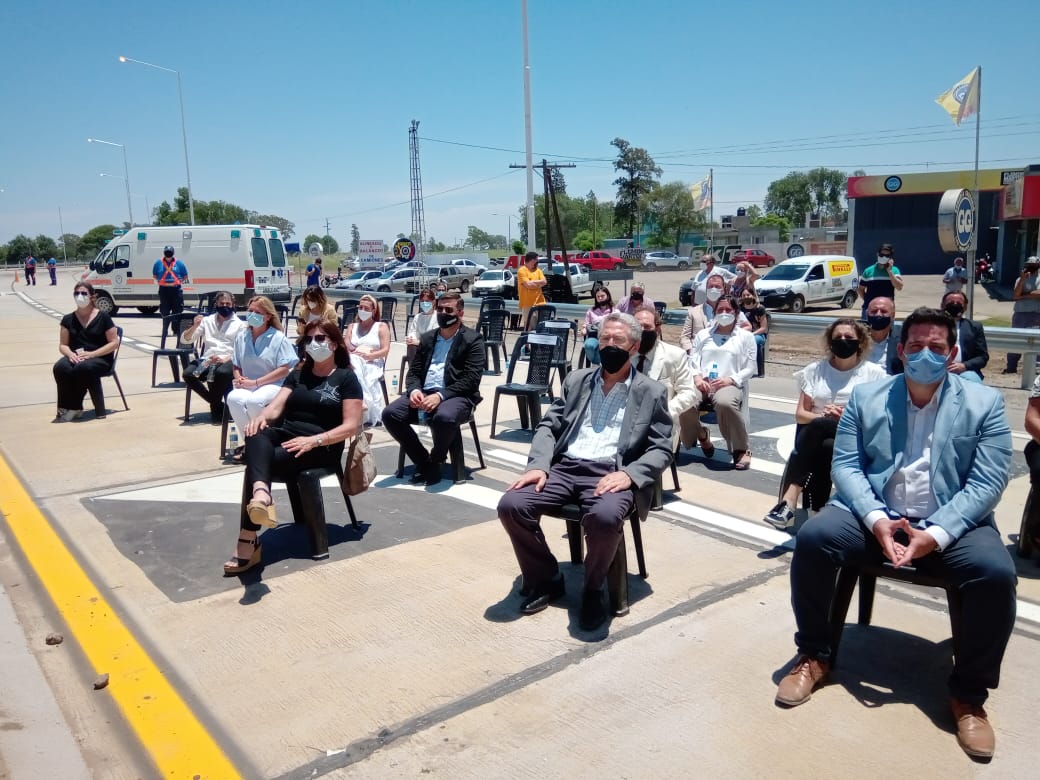 Inauguración de acceso sur por Ruta 158: “Con la paralización de esta obra se le había puesto un tapón a Las Varillas”, dijo Martín Gill