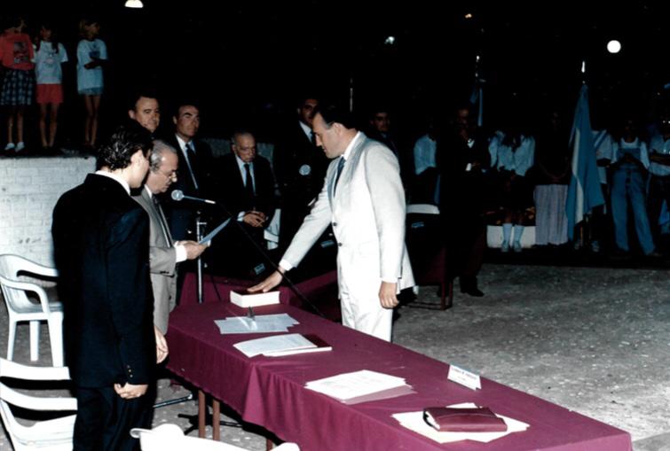 El ex intendente Chiocarello recordó el 25to aniversario de la sanción de la Carta Orgánica