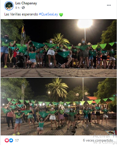 Repercusiones en Las Varillas por la aprobación del aborto legal