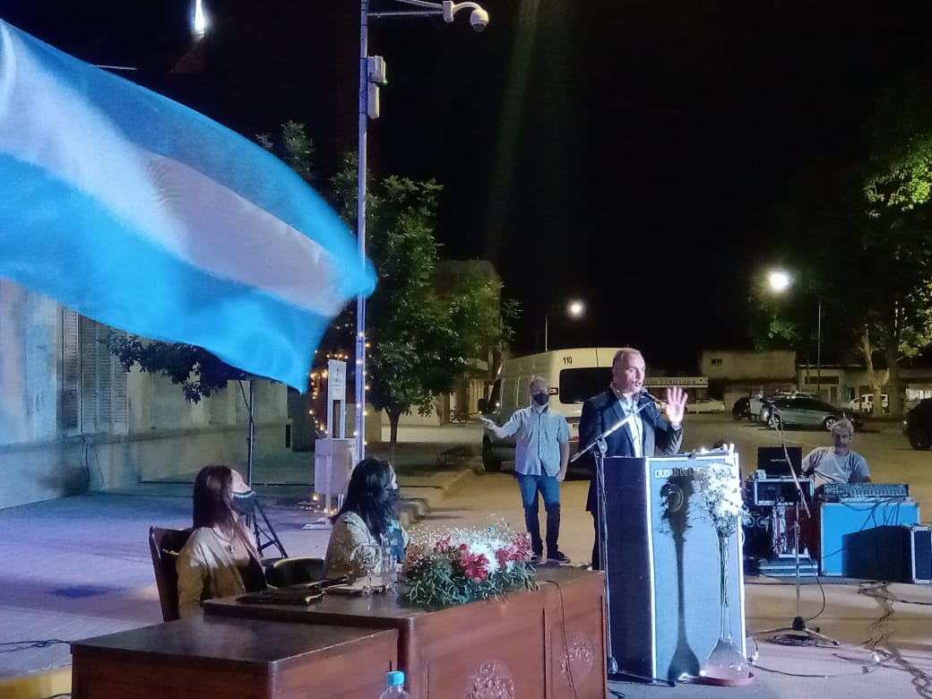 Daniele realizó un balance de su primer año de gestión
