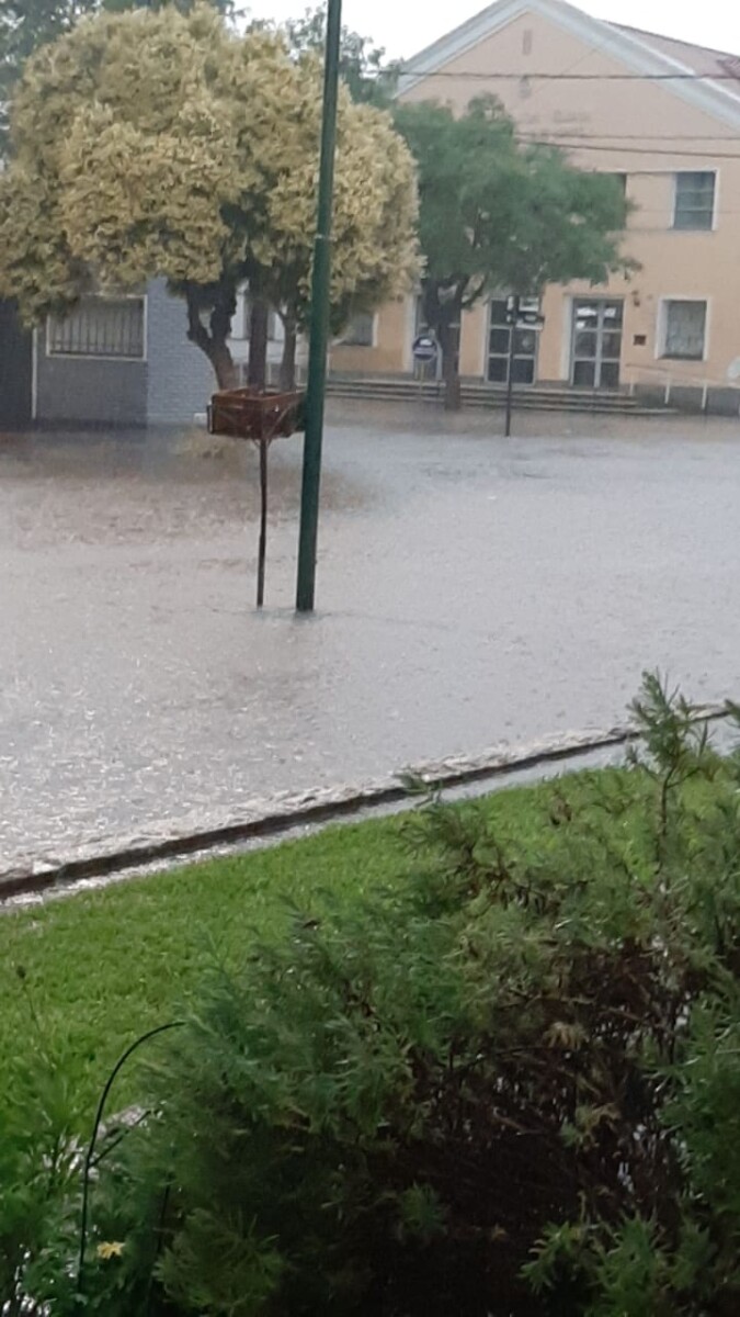 Lluvia torrencial en Las Varillas. Galería de imágenes