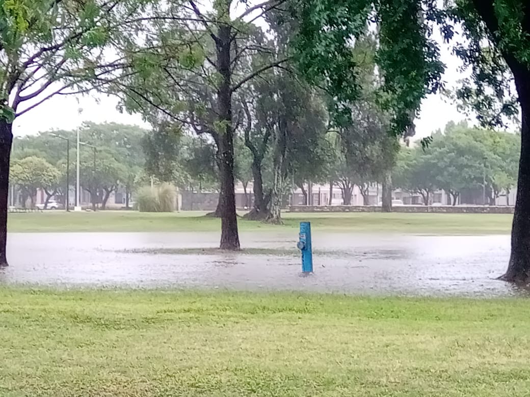 Lluvia torrencial en Las Varillas. Galería de imágenes