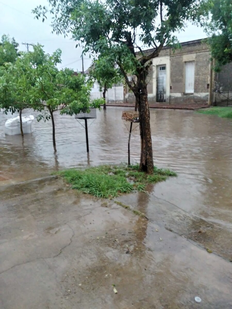 Lluvia torrencial en Las Varillas. Galería de imágenes