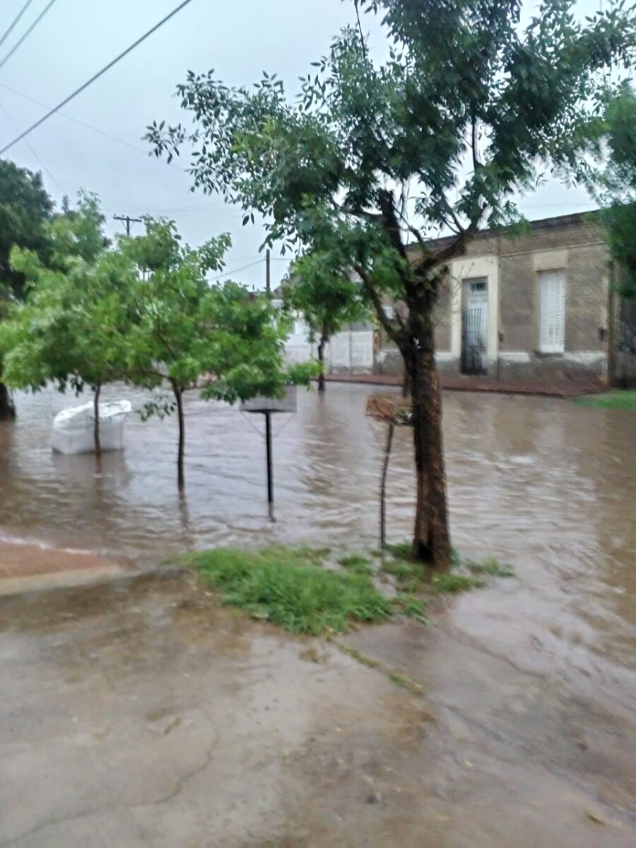 Lluvia torrencial en Las Varillas. Galería de imágenes