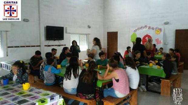 Cáritas Las Varillas debió redoblar sus esfuerzos en 2020 por la pandemia