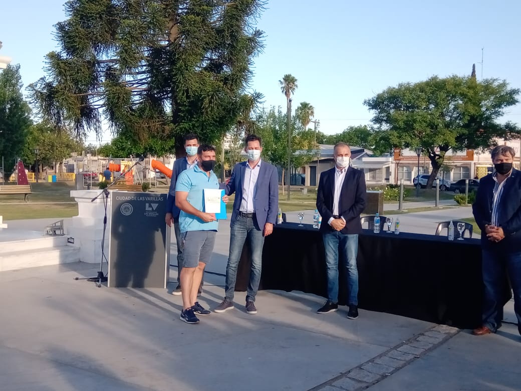 En su visita a la ciudad Manuel Calvo dejó 24 millones de pesos