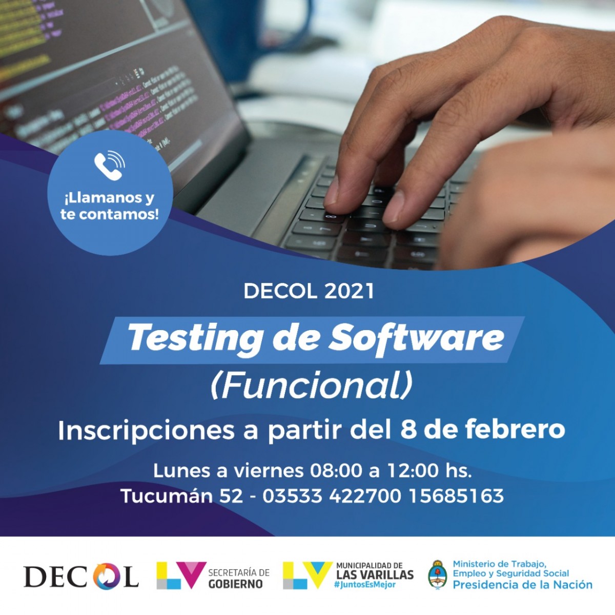 Nuevos cursos se dictarán en el DeCOL