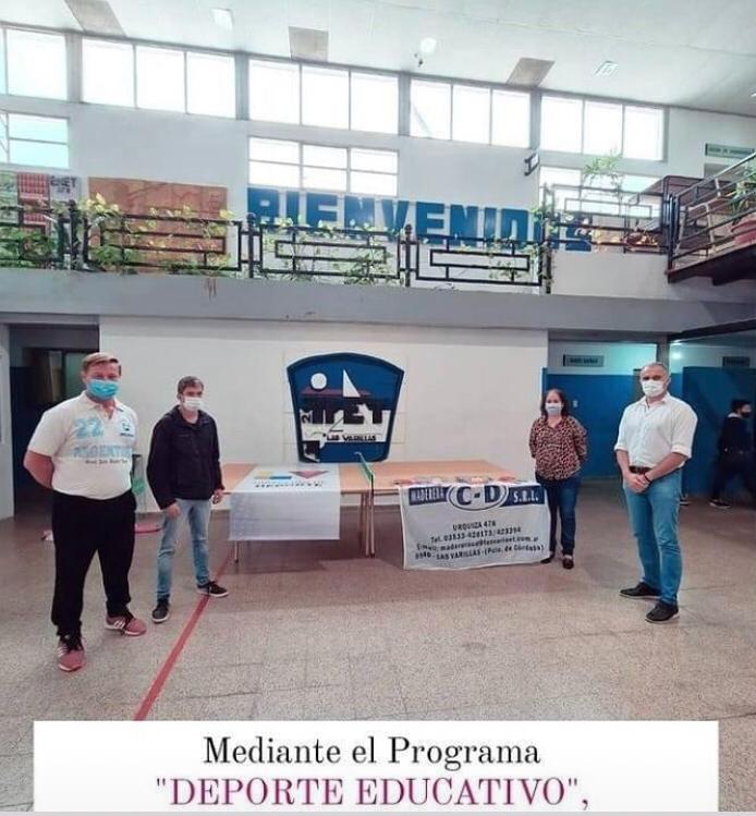 Donaron un kit de tenis de mesa al IPET 263