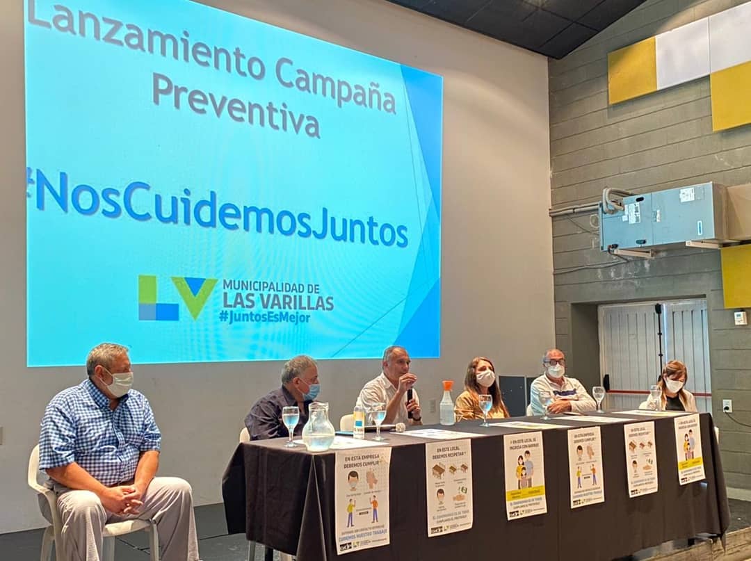 Presentación de  la campaña “Nos cuidemos juntos”