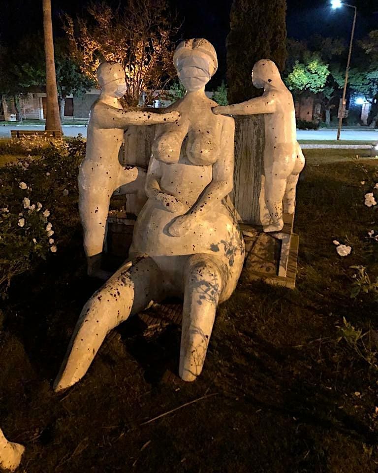 Original campaña de prevención contra el coronavirus encaró la Municipalidad de Las Varillas