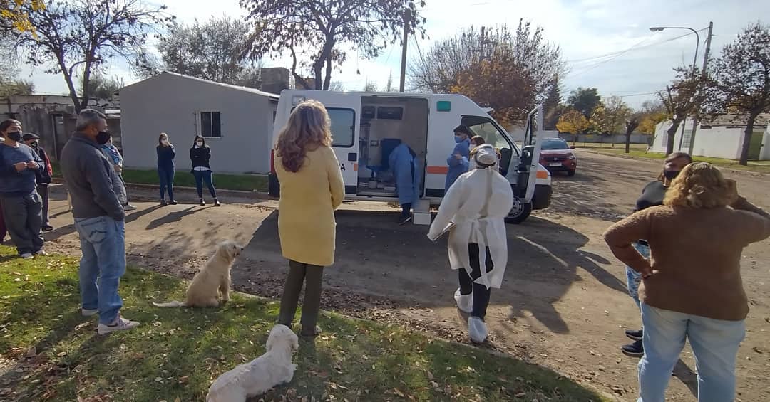 Operativo detectar en barrio 84 viviendas: todos los AG fueron negativos