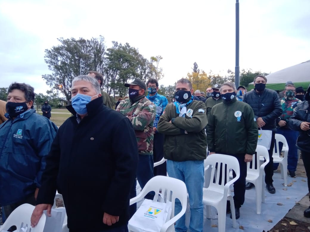 Inauguraron el monumento a los excombatientes de Malvinas