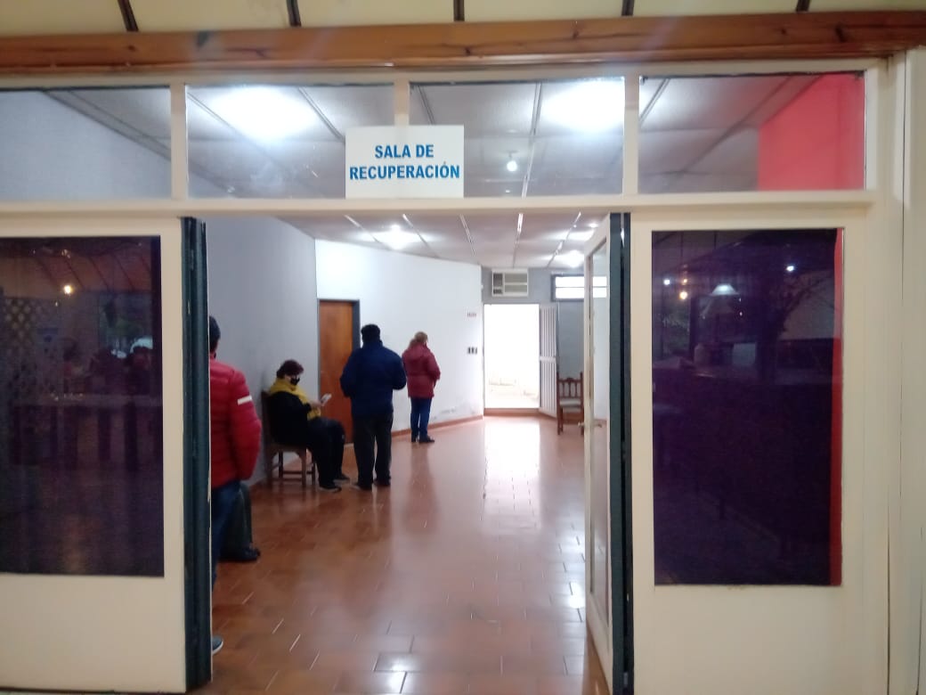 Se reanudó la vacunación en Las Varillas con la colocación de 220 dosis
