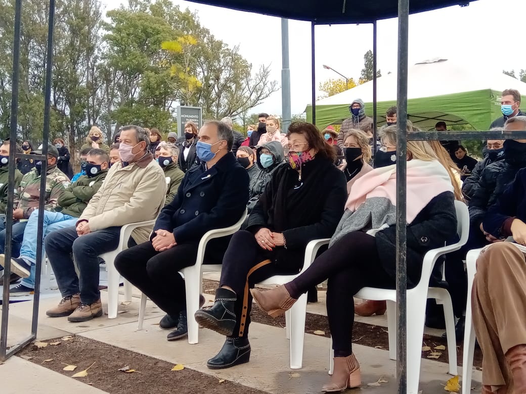 Inauguraron el monumento a los excombatientes de Malvinas