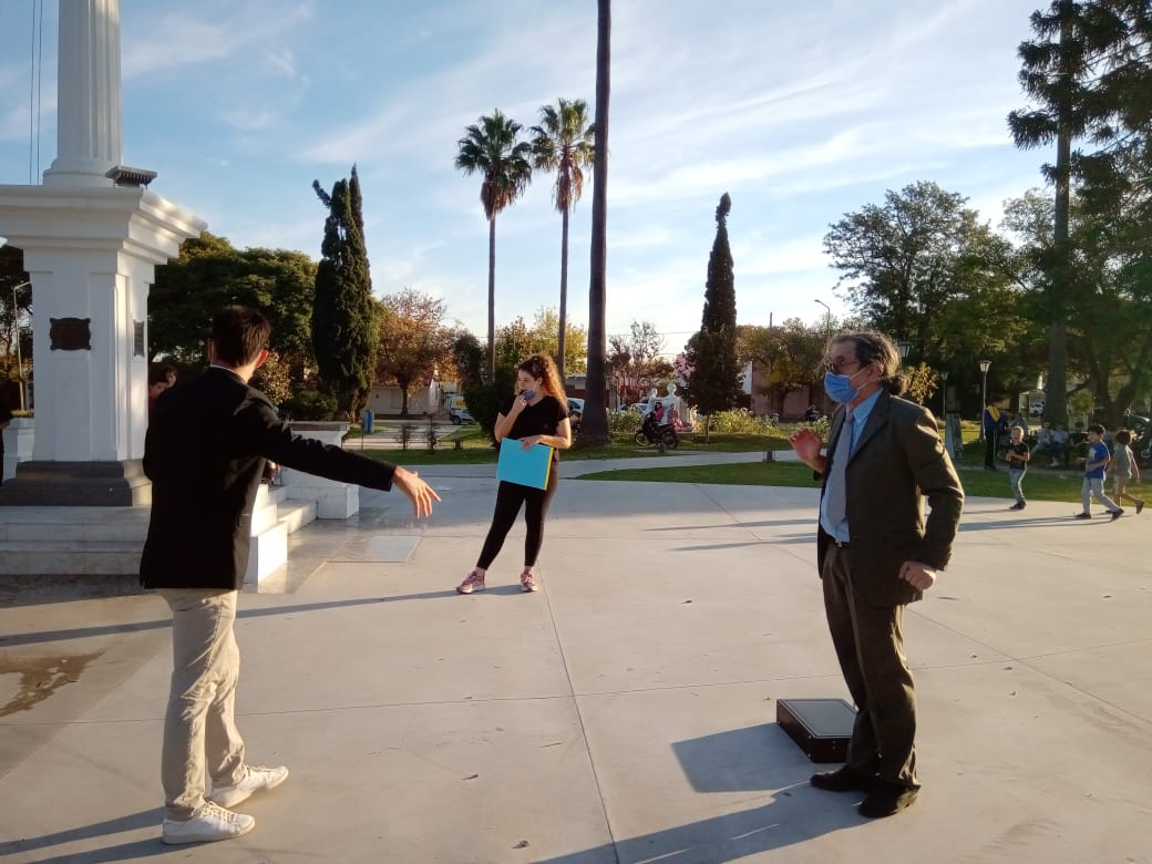 Realizaron la campaña “Nos cuidamos Juntos” en los espacios verdes más concurridos
