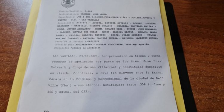 Adelanto: la defensa de los imputados en la Causa Cooperativa apeló la resolución de elevación  a juicio