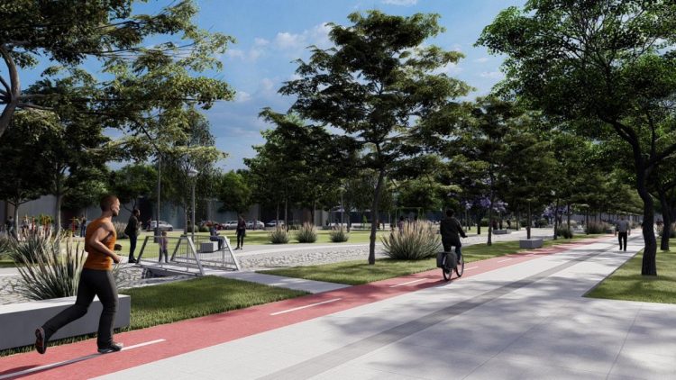Calvo anunció la construcción del Parque de la Familia y realizó aportes para municipios e instituciones