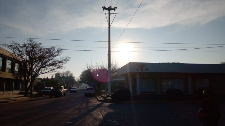 Choque en Tucumán y Sarmiento