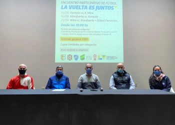 Presentación del programa “La Vuelta es juntos”