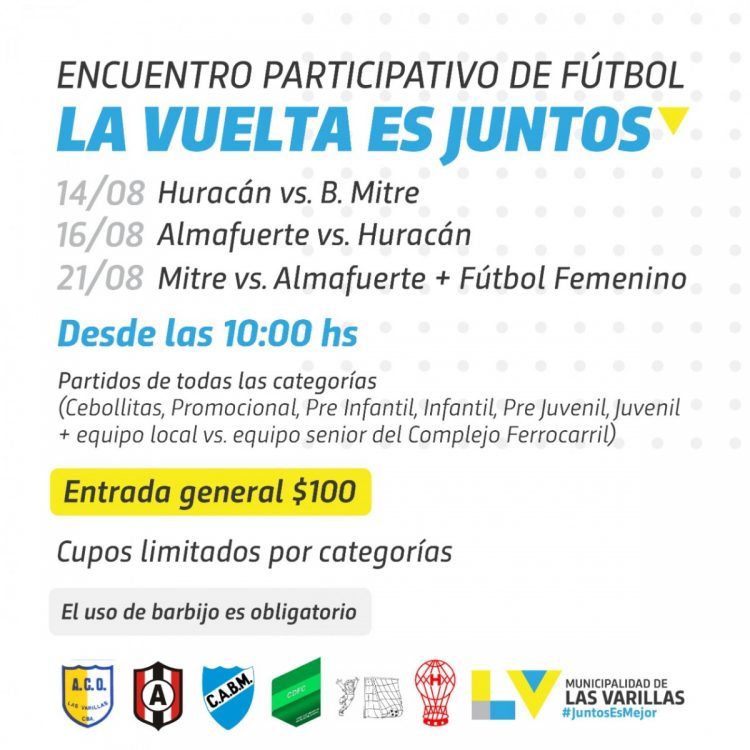 Presentación del programa “La Vuelta es juntos”