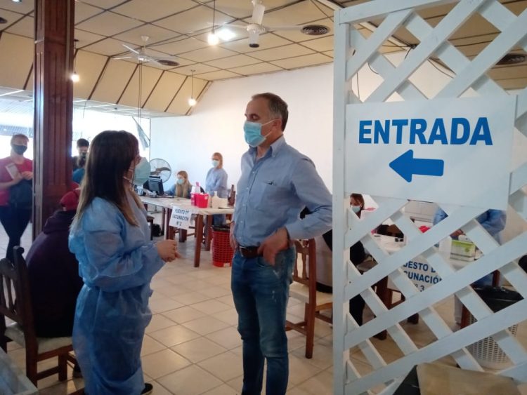 Se reinició la vacunación contra el covid en Las Varillas