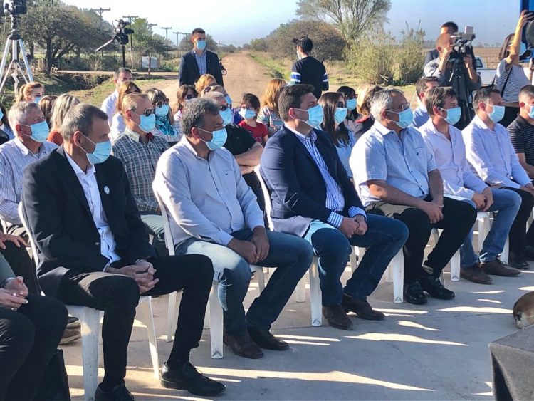 Schiaretti en Pozo del Molle: inauguró el desvío de tránsito pesado