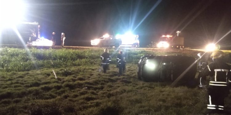 Accidente de tránsito sobre ruta Provincial 13. Lesiones leves