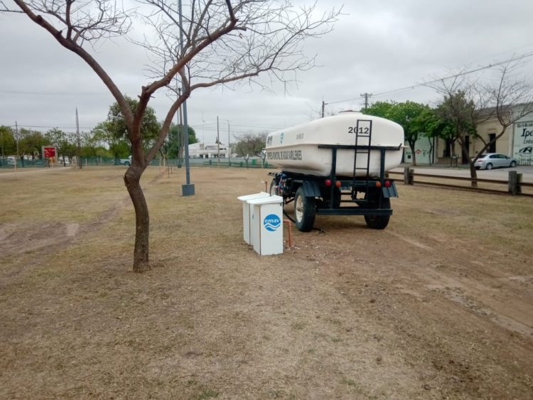 Preparativos para la Fiesta de las Colectividades