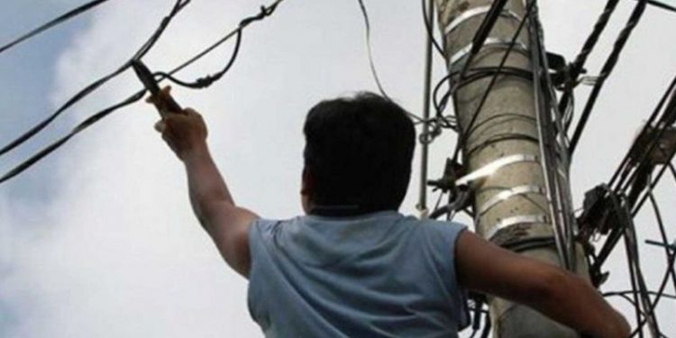 Apagón en Alicia  y El Fortín por intento de robo de cables