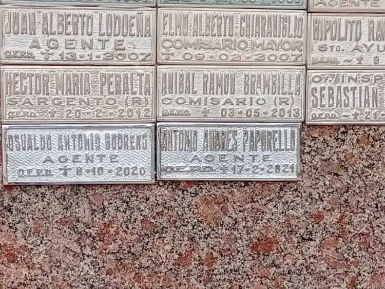 Acto por el Día de la Policía
