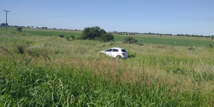 Accidente de tránsito en cercanías de El Arañado